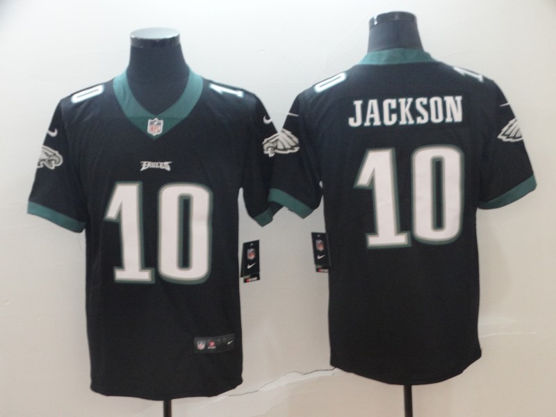 Men's Philadelphia Eagles Desean Jackson #10 Black Jersey